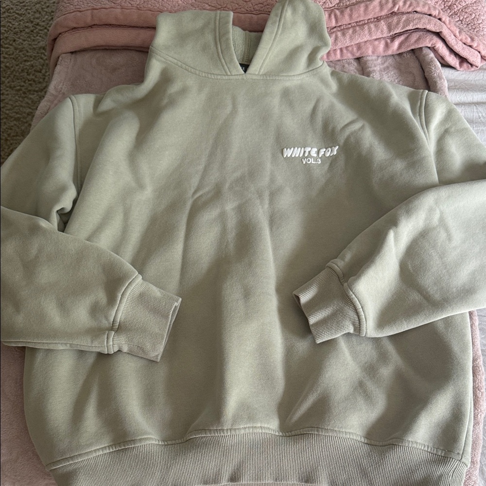 White Fox Boutique Olive Hoodie